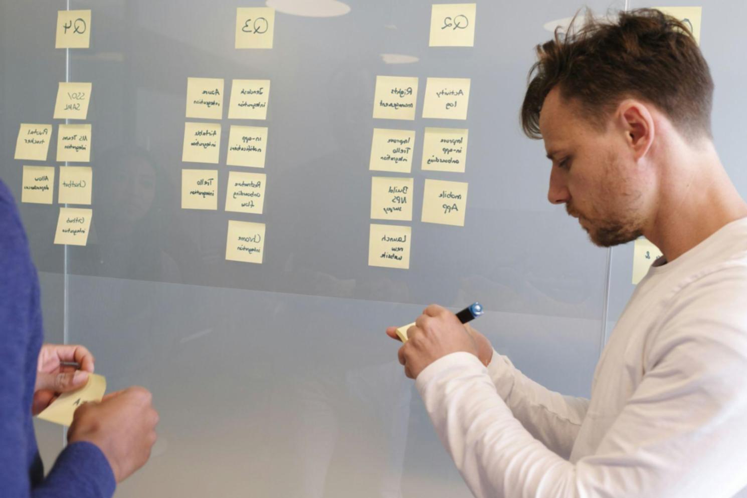 Financial analysis workspace with charts and data visualization